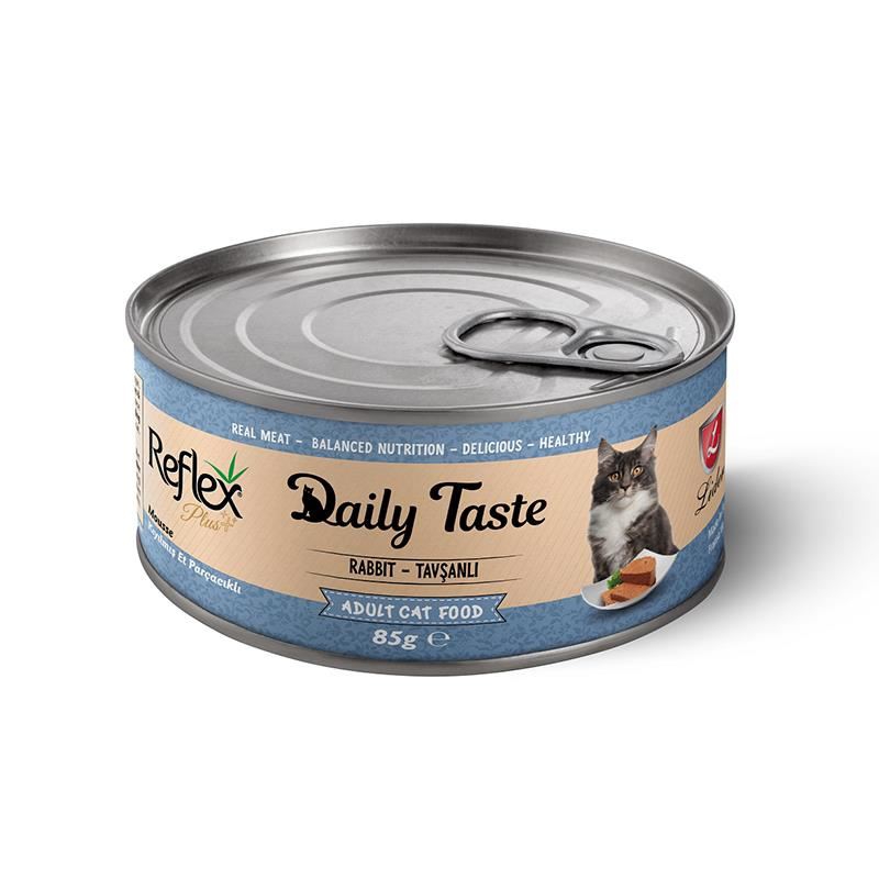 Reflex Daily Taste Tavşanlı Mousse Kedi Konservesi 85gr