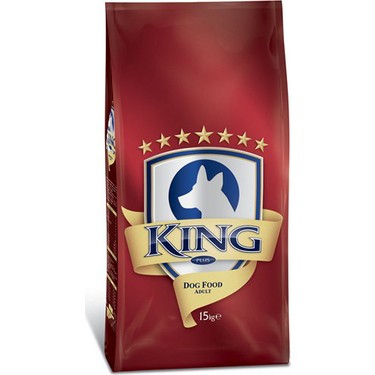 King Kuzu Etli Ve Pirinçli Yetişkin Kedi Maması 15 Kg