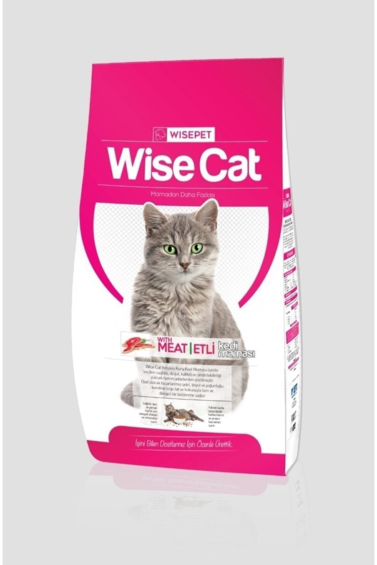 Wise Cat Meat Etli Yetişkin Kedi Maması 15 Kg
