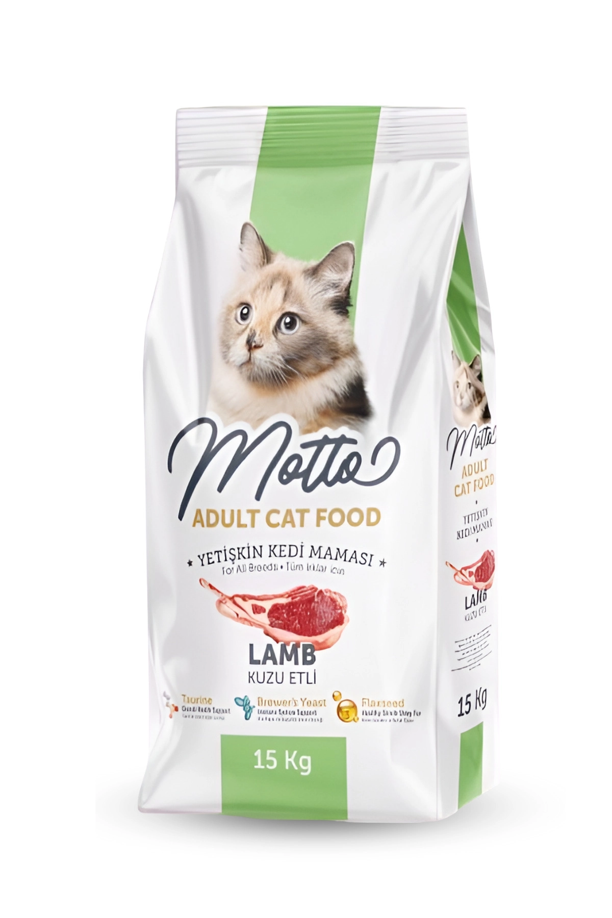Motto Kuzu Etli 15 kg Yetişkin Kedi Maması