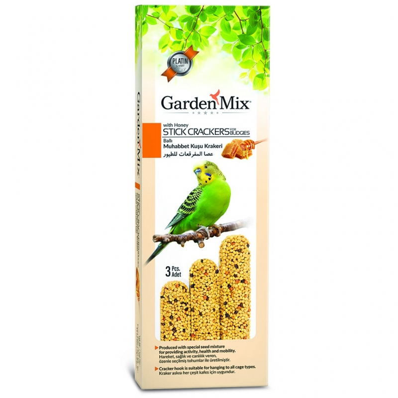 Gardenmix Platin Ballı Kuş Krakeri 3lü
