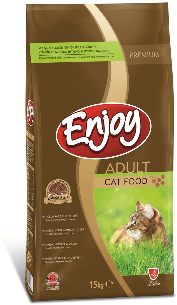 Enjoy Tavuklu 15 kg Yetişkin Kedi Maması