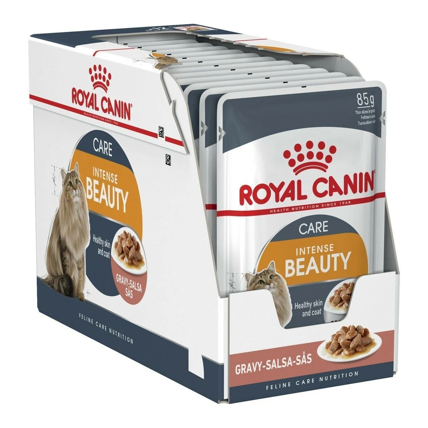 Royal Canin Gravy Intense Beauty 85 gr 12’li Yetişkin Kedi Yaş Maması