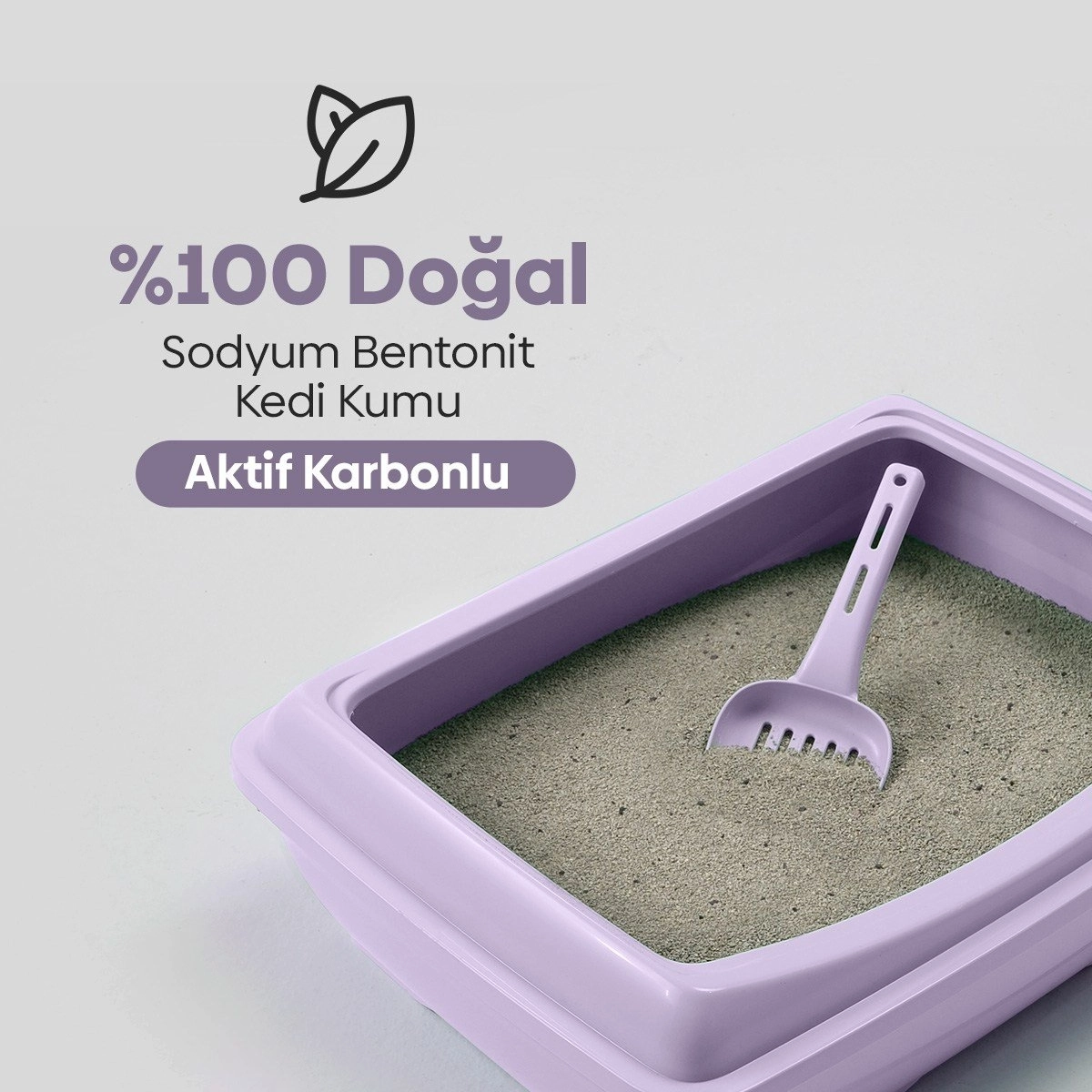 Aktif Karbonlu Topaklanan Kedi Kumu 2x10kg