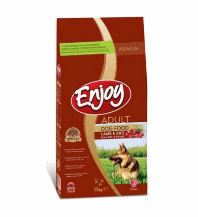 Enjoy Kuzulu & Pirinçli Yetişkin Köpek Maması 15 Kg