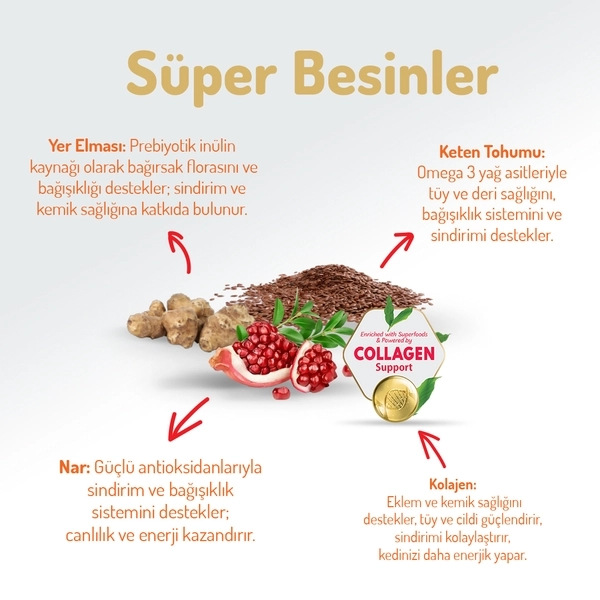 Felicia 2 Kg Kolajenli Kuzulu Az Tahıllı Yetişkin Kedi Maması Hypo Allergenic Kedi Maması