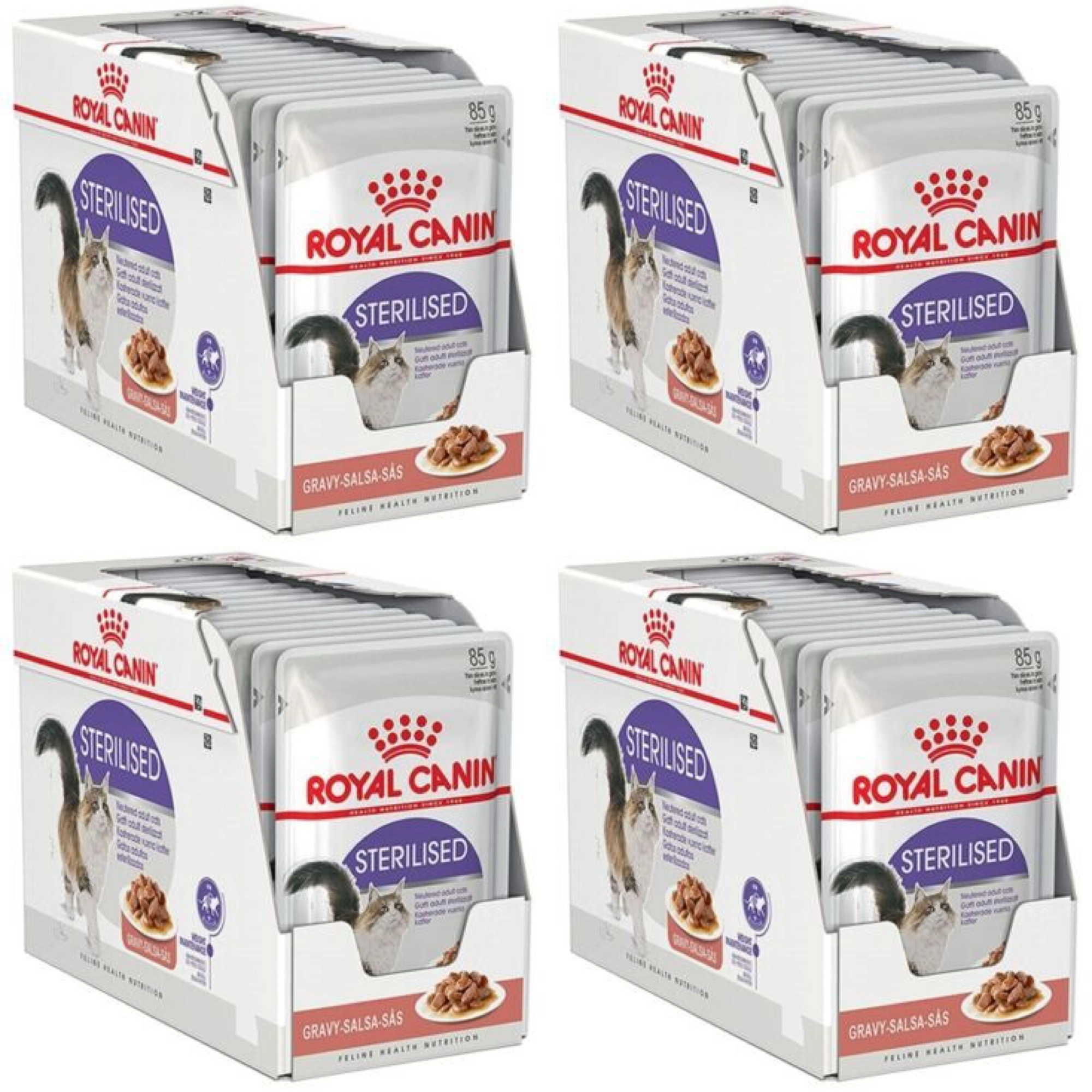 Royal Canin Sterilised Gravy 85 gr 12’li *4 Pk Yetişkin Kedi Yaş Maması