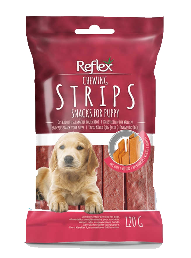 Reflex Yavru Köpek İçin Çiğnemelik Ödül Maması 120gr