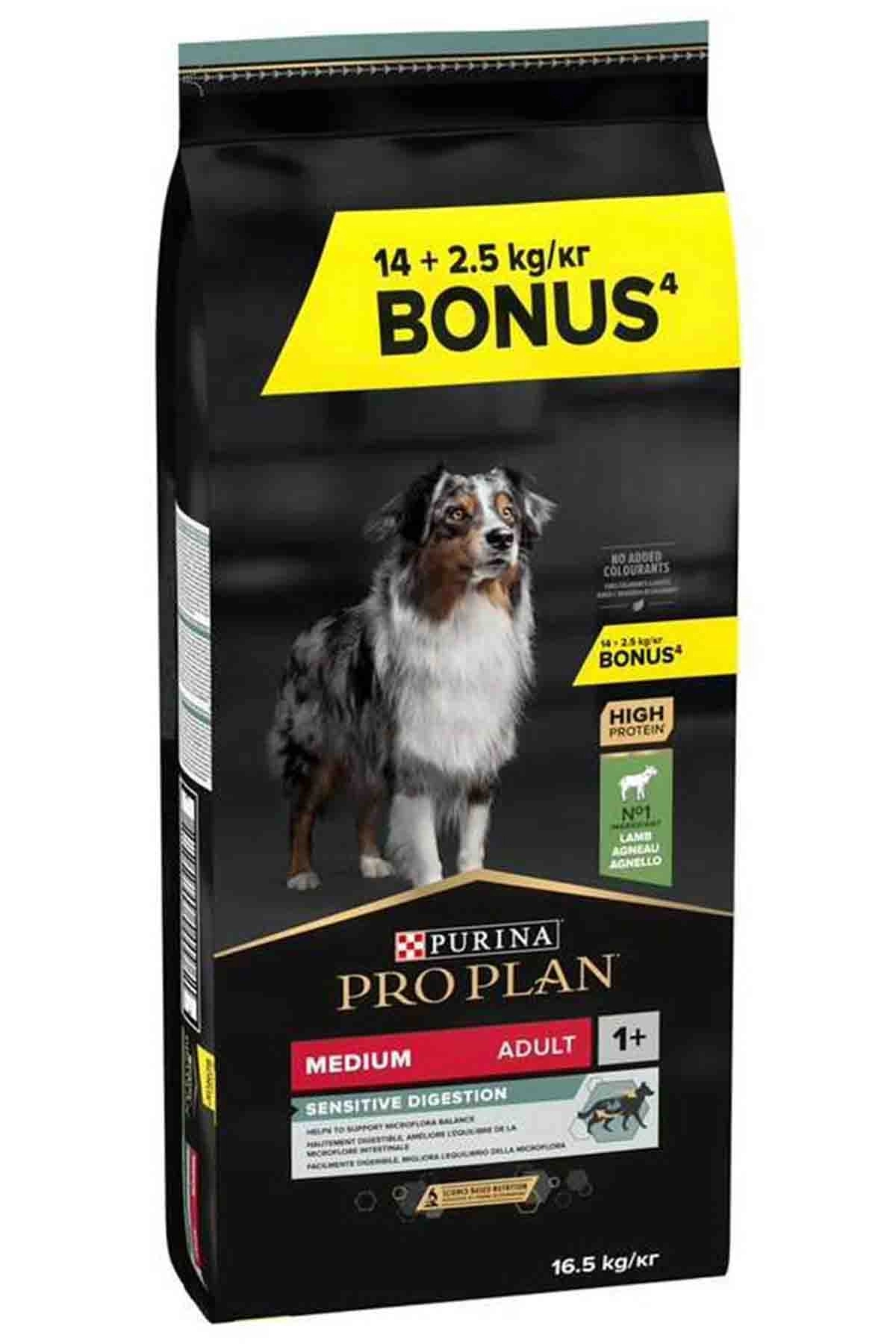 Pro Plan Sensitive Digestion Medium Kuzu Etli 14 + 2.5 kg Yetişkin Köpek Maması