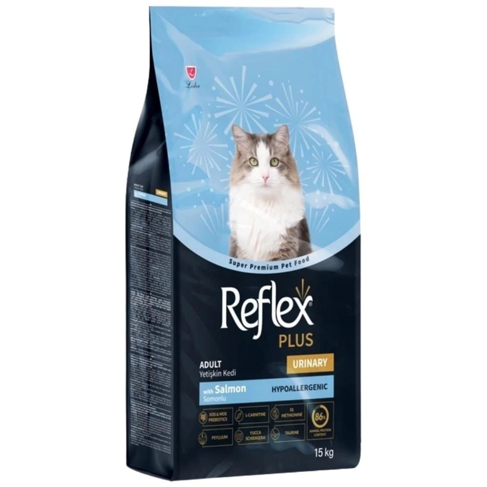 Reflex Plus Urinary Somonlu Yetişkin Kedi Maması 15kg