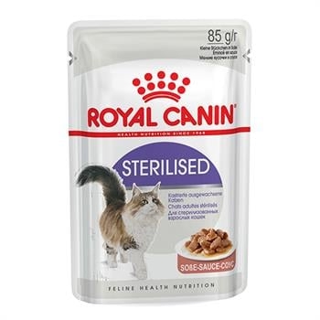 Royal Canin Sterilised Gravy 85 gr 12’li Yetişkin Kedi Yaş Maması