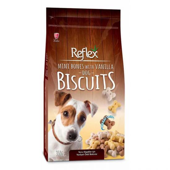 Reflex Vanilyalı Bisküvi Şeklinde Yavru Köpek Ödül Maması 350gr
