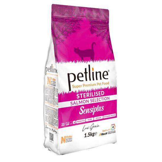 Petline Natural Sensiplus Adult Sterilised Somonlu Kısırlaştırılmış 1.5 kg Yetişkin Kedi Maması