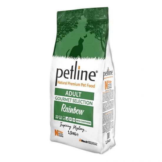 Petline Adult Gourmet Selection Rainbow  1,5 kg Kedi Maması