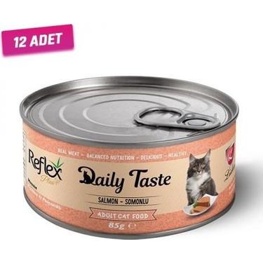 Reflex Daily Taste Somonlu Kedi Konserve 85 Gr 12 Adet