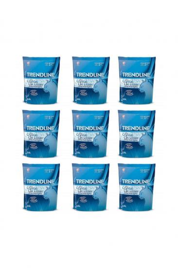 Trendline Silika Kristal 3.6 lt 9’lu Paket Kedi Kumu 