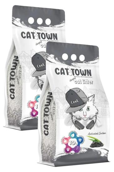 Cat Town Aktif Karbon Kedi Kumu 2 x 10 Lt.
