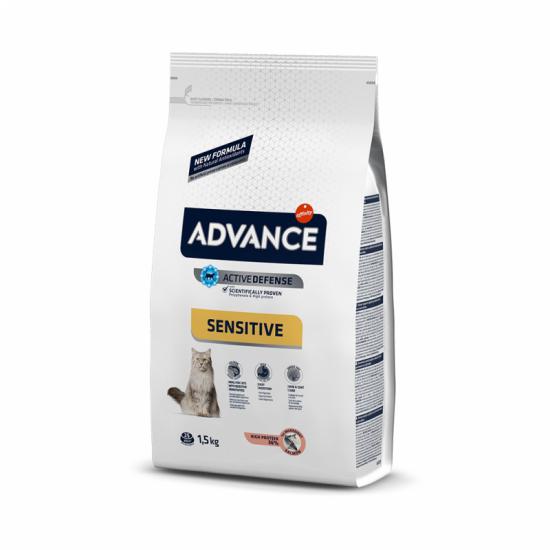 Advance Sensitive Somonlu 1.5 Kg Yetişkin Kuru Kedi Maması