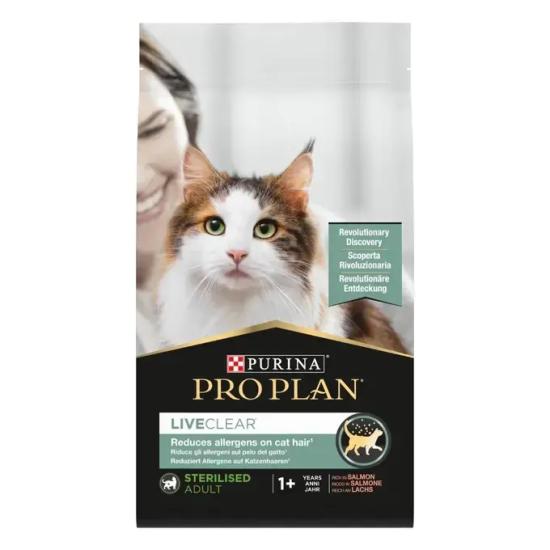 Pro Plan Liveclear Somonlu Alerjen Azaltan Kısırlaştırılmış Kedi Maması 1,5 Kg