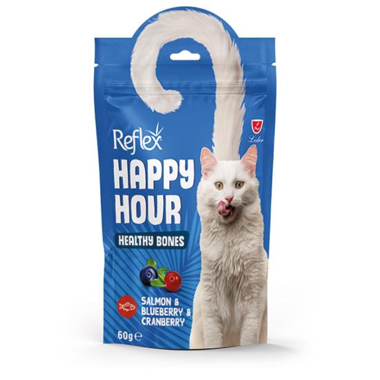 Reflex Happy Hour Sağlıklı Kemikleri Destekleyici 60 gr Kedi Ödül Maması