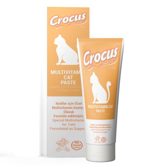 Crocus Kedi Multivitamin Macun 100 Gram