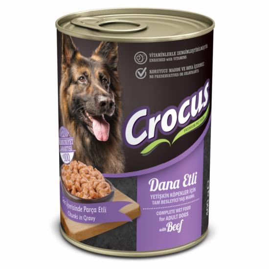 Crocus Kuzu Etli 400 gr Yetişkin Yaş Köpek Maması