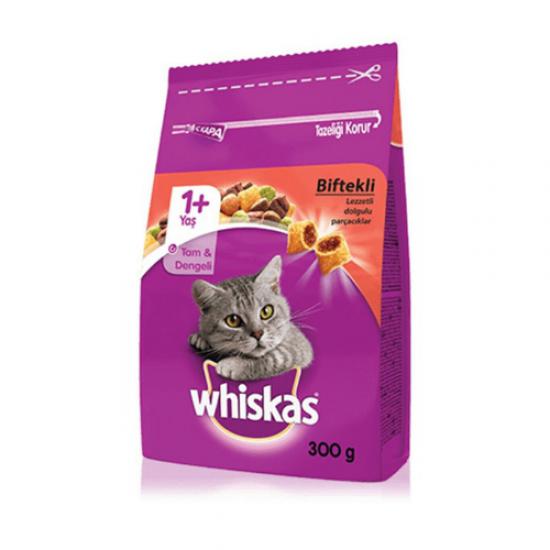 Whiskas Sığırlı Kuru Kedi Maması 300 Gr