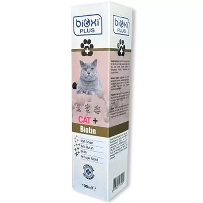 Bioxi Plus Cat Biotin Kedi Biotin Malt 100 ML