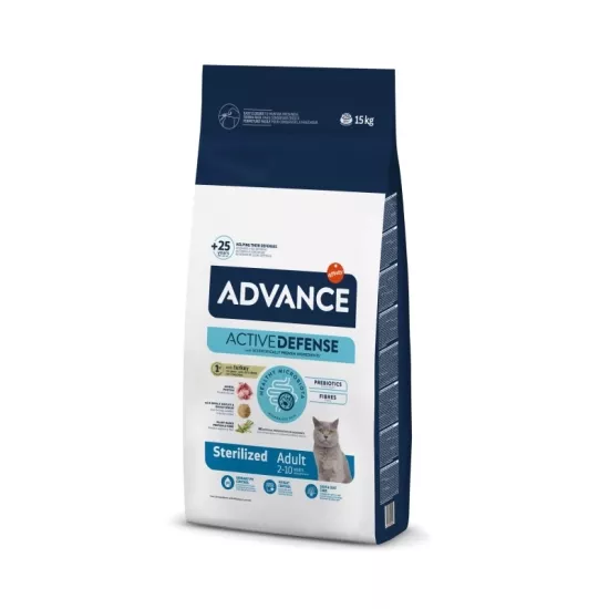 Advance Cat Sterilized Turkey 15 kg Kedi Maması