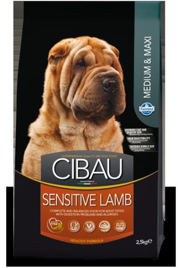 Cibau Sensitive Kuzu Etli ve Pirinçli 12 kg Orta Irk Hassas Yetişkin Köpek Maması
