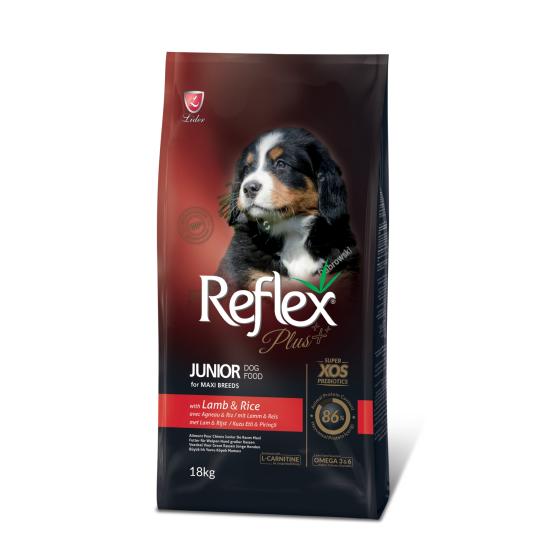 Reflex Plus Orta ve Büyük Irk Kuzu Etli 18 kg Yavru Köpek Maması