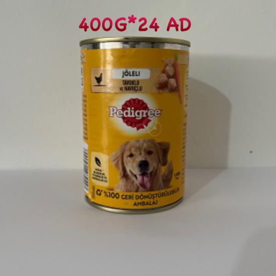 Pedigree Tavuk Etli 400 gr 24’lü Yavru Köpek Konservesi