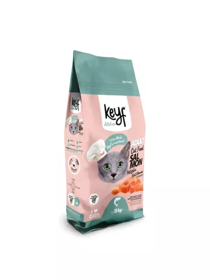 Keyf Somonlu 15 kg Yetişkin Kedi Maması