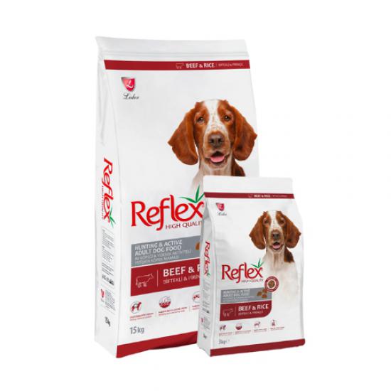 Reflex High Energy Biftekli 15 kg Yetişkin Köpek Maması 