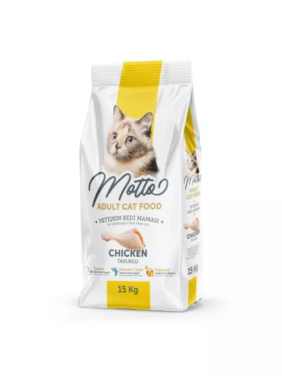 Motto Tavuklu 15 kg Yetişkin Kedi Maması