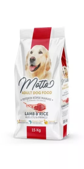 Motto Kuzu Etli 15 kg Yetişkin Köpek Maması