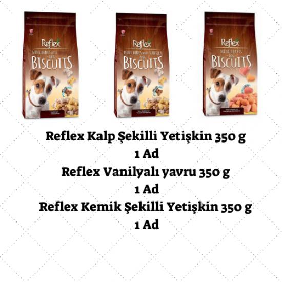 Reflex karışık köpek ödül maması 350*3 ad