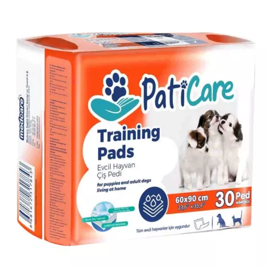Paticare 60x90 cm 30’lu Kedi Köpek Çiş Pedi