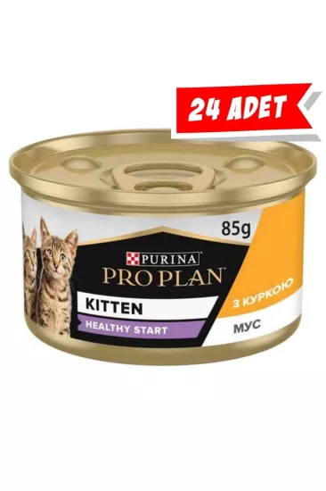 Pro Plan Kitten Tavuklu Yavru Kedi Konservesi 24x85gr 24lü