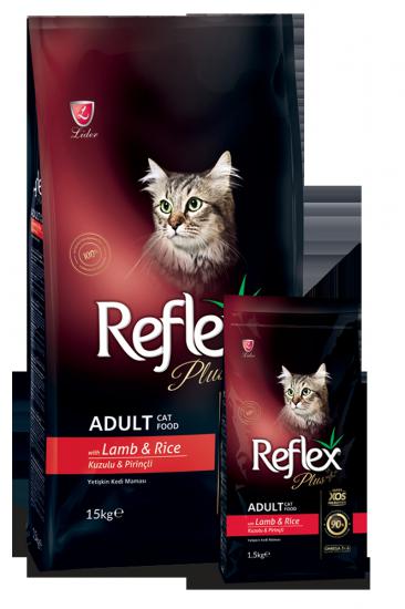 Reflex Plus Kuzu Etli Yetişkin Kedi Maması 1.5 Kg