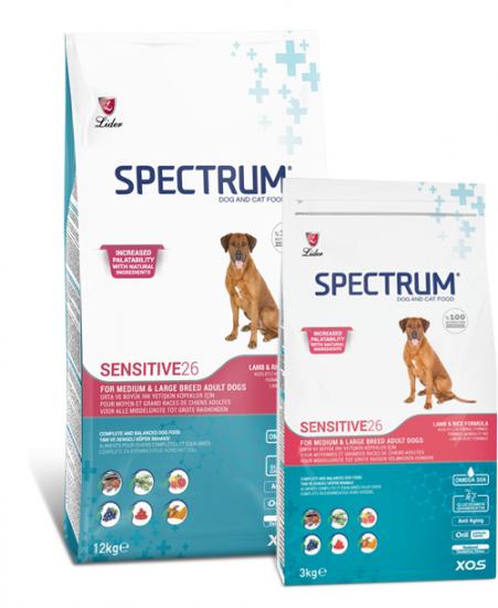 Spectrum Sensitive26 Kuzu Eti Proteini Yüksek Yetişkin Köpek Maması 3 Kg
