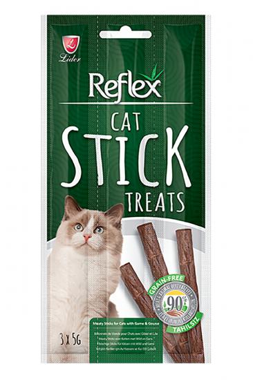 Reflex Av Hayvanlı Kaz Etli Tahılsız Kedi Stick Ödül Çubuğu 3*5 Gr