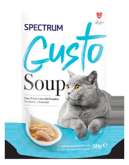 Spectrum Gusto Ton Balıklı ve Bal Kabaklı Kedi Çorbası 50gr