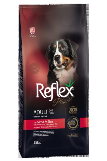 Reflex Plus Orta ve Büyük Irk Kuzu Etli 18 kg Yetişkin Köpek Maması