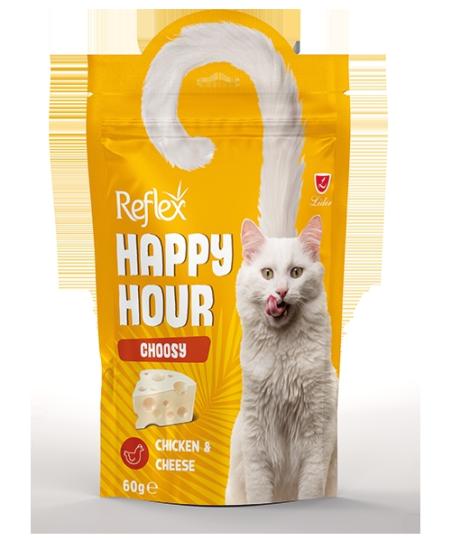 Reflex Happy Hour Seçici Kediler için 60 gr Kedi Ödül Maması