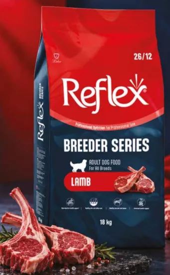 Reflex Breeder Series Tüm Irklar İçin Kuzu Etli Yetişkin Köpek Maması 18 Kg