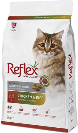  Reflex Tavuklu Renkli Taneli Yetişkin Kedi Maması 2 Kg