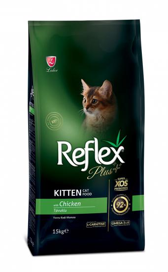 Reflex Plus Kitten Tavuklu Yavru Kedi Maması 15 kg