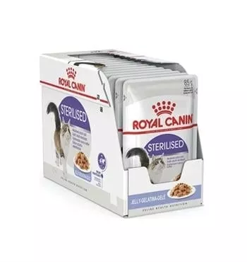  Royal Canin Sterilised Jelly 85 gr 12’li Kısırlaştırılmış Yetişkin Kedi Yaş Maması