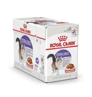 Royal Canin Sterilised Gravy 85 gr 12’li Yetişkin Kedi Yaş Maması
